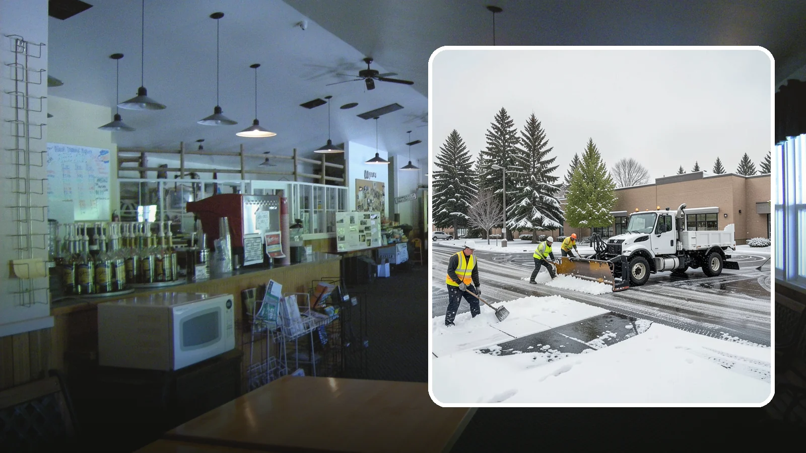 Shopping Center Snow Removal in Black Diamond, King County, WA - Keep every storefront, drive lane, and shared walkway open across your shopping center during Western Washington winter weather.