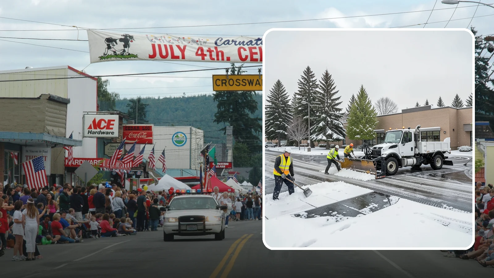 Shopping Center Snow Removal in Carnation, King County, WA - Keep every storefront, drive lane, and shared walkway open across your shopping center during Western Washington winter weather.