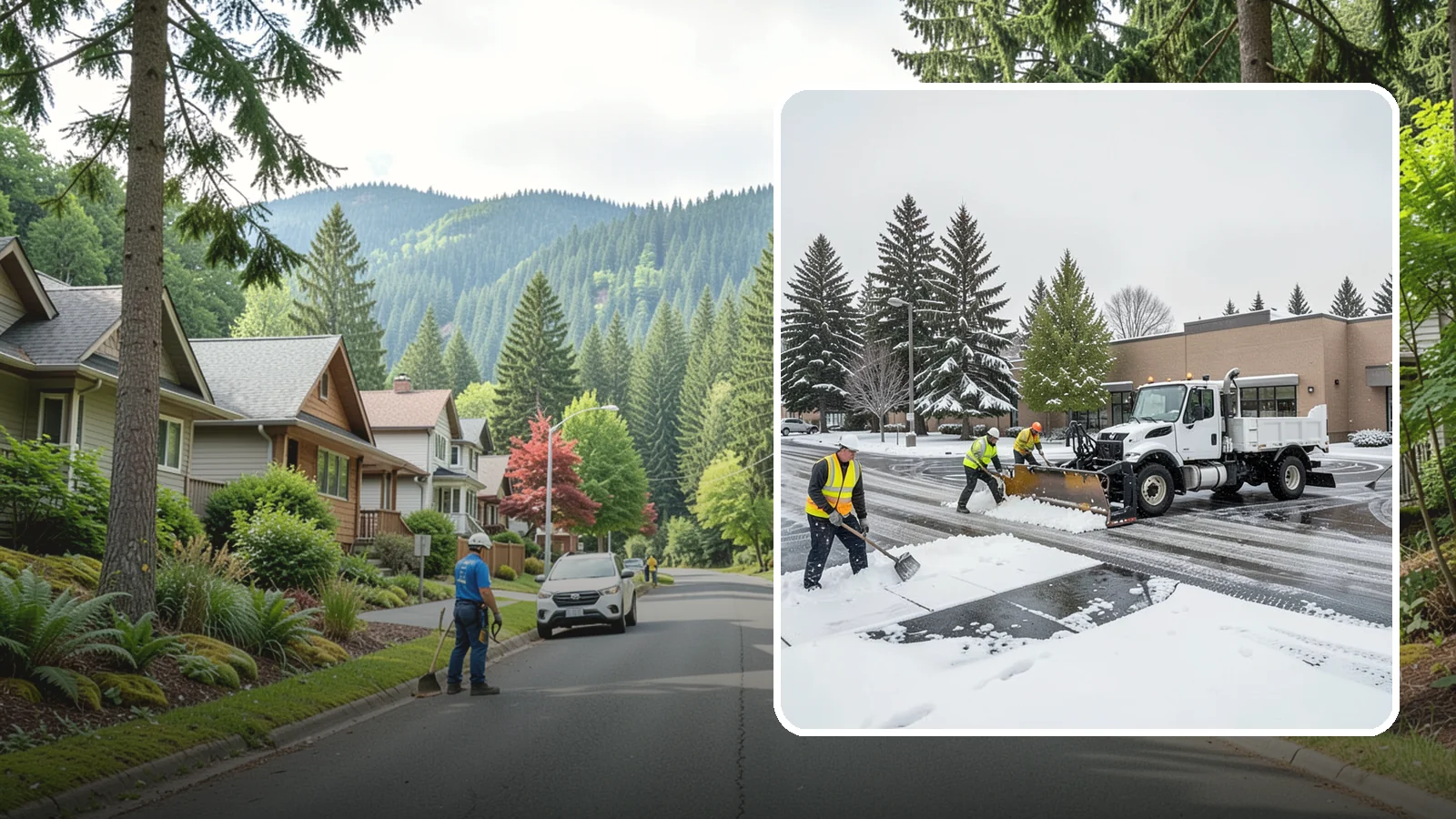 Shopping Center Snow Removal in Darrington, Snohomish County, WA - Keep every storefront, drive lane, and shared walkway open across your shopping center during Western Washington winter weather.