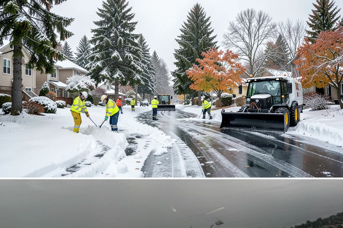 Shopping Center Snow Removal in Des Moines, King County, WA - Shopping centers see the highest demand during the December holiday season when winter weather and peak shopper volume overlap.