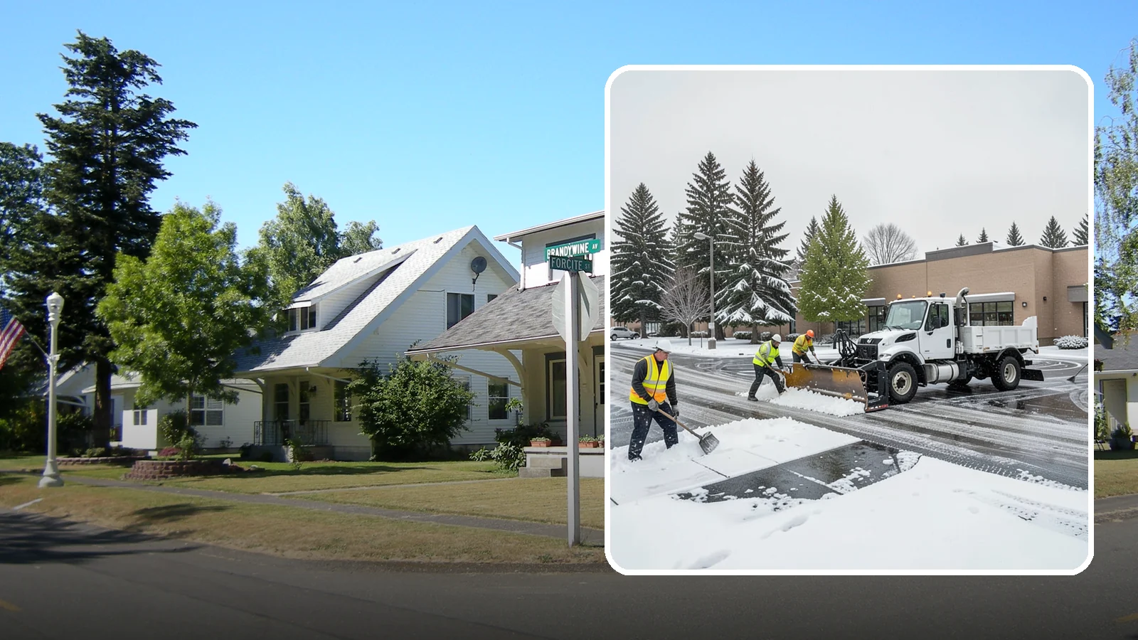Shopping Center Snow Removal in DuPont, Pierce County, WA - Keep every storefront, drive lane, and shared walkway open across your shopping center during Western Washington winter weather.