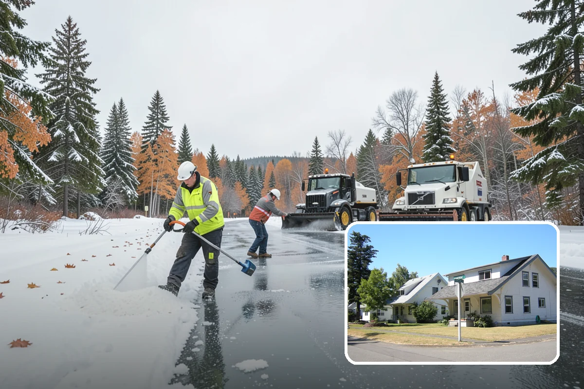 Shopping Center Snow Removal in DuPont, Pierce County, WA - Coordinated clearing across all tenant storefronts