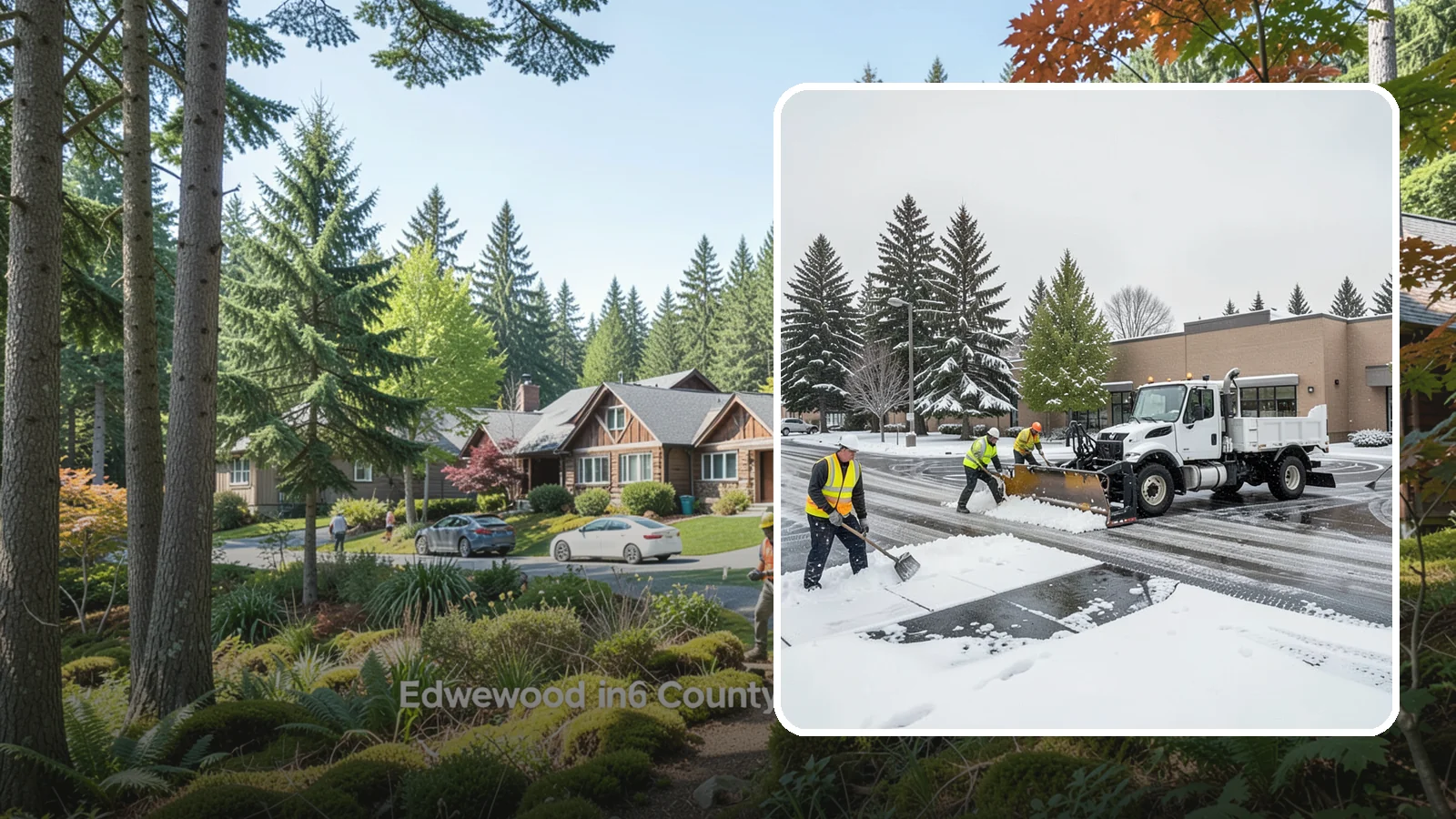 Shopping Center Snow Removal in Edgewood, Pierce County, WA - Keep every storefront, drive lane, and shared walkway open across your shopping center during Western Washington winter weather.