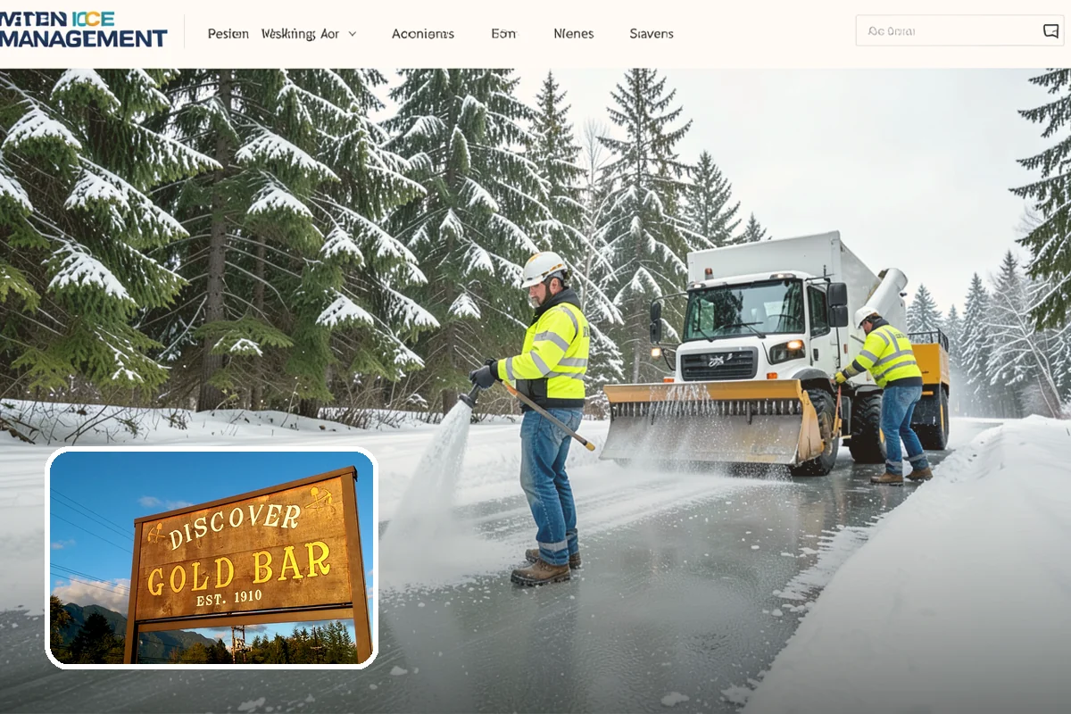 Shopping Center Snow Removal in Gold Bar, Snohomish County, WA - Coordinated clearing across all tenant storefronts