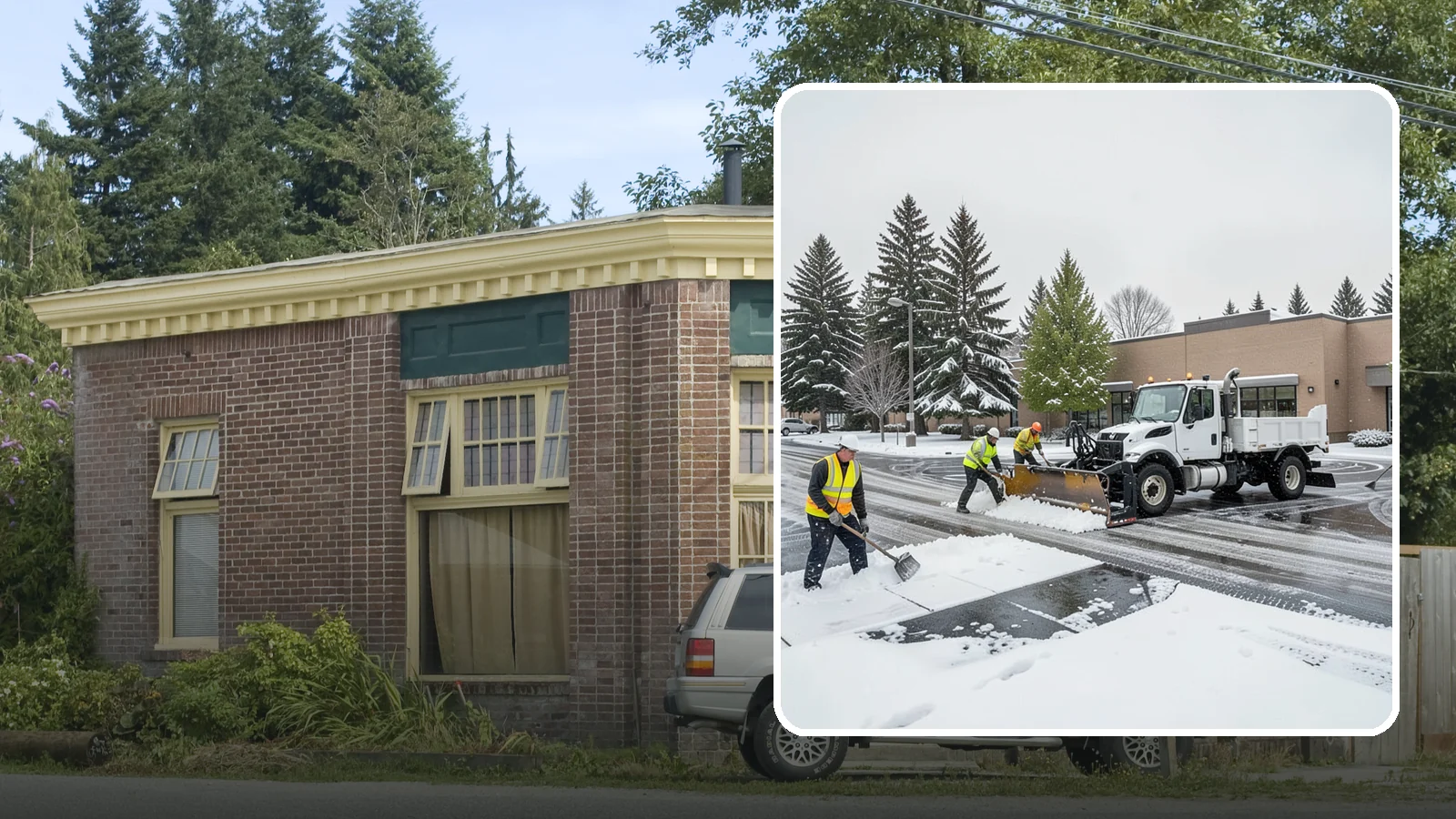 Shopping Center Snow Removal in Hamilton, Skagit County, WA - Keep every storefront, drive lane, and shared walkway open across your shopping center during Western Washington winter weather.
