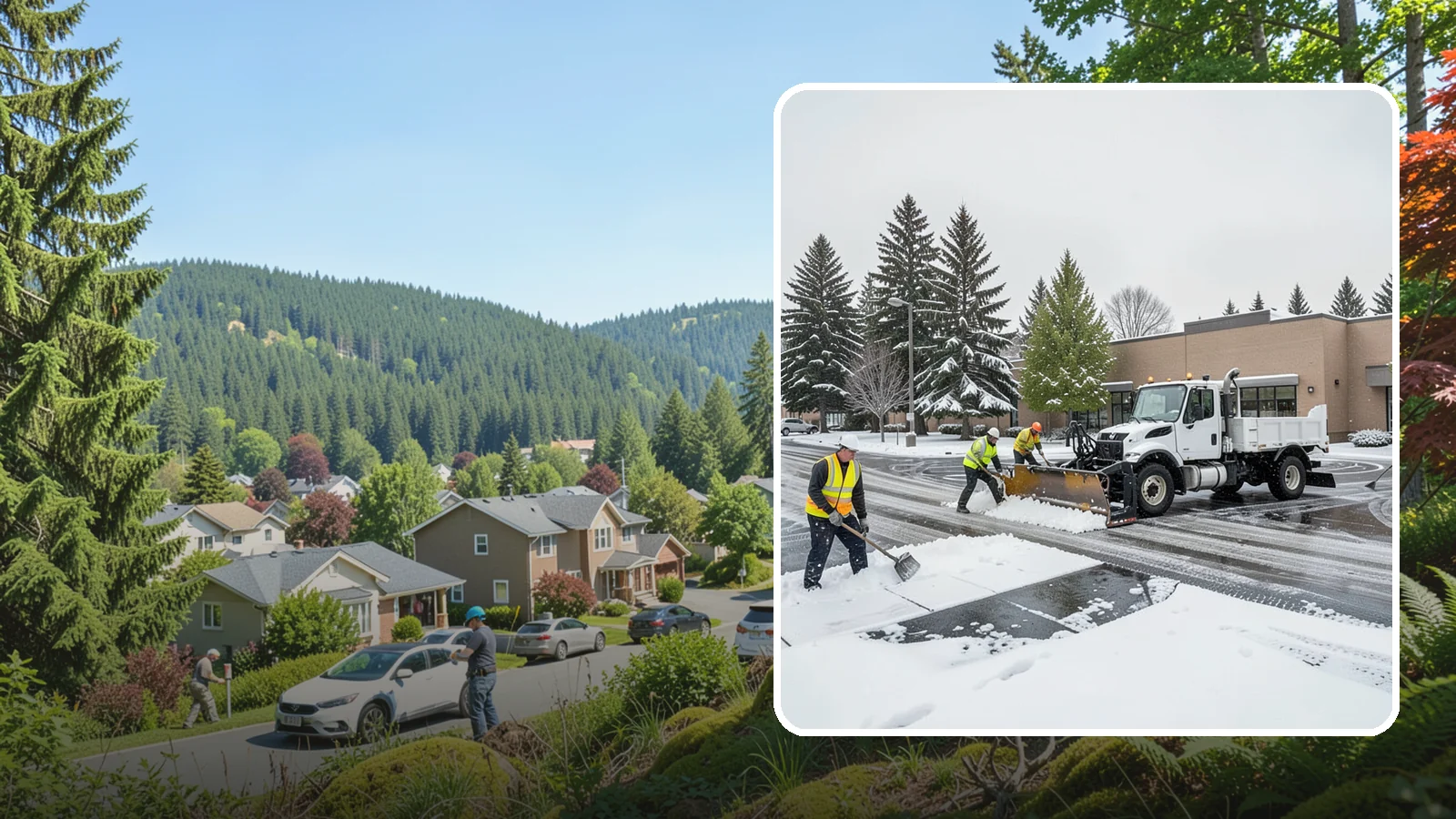 Shopping Center Snow Removal in Index, Snohomish County, WA - Keep every storefront, drive lane, and shared walkway open across your shopping center during Western Washington winter weather.