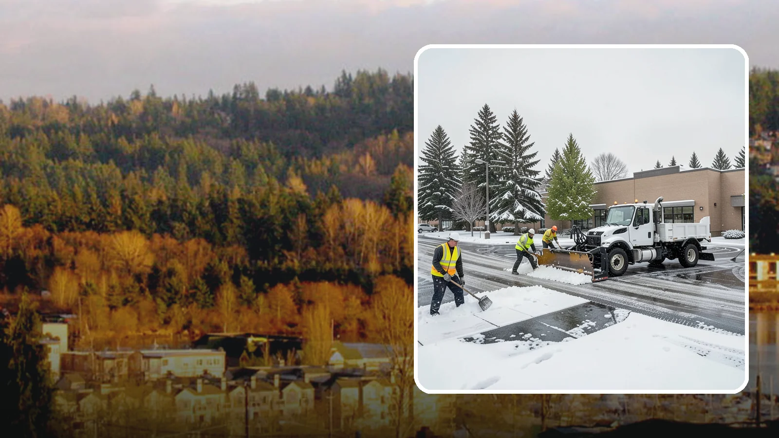 Shopping Center Snow Removal in Kenmore, King County, WA - Keep every storefront, drive lane, and shared walkway open across your shopping center during Western Washington winter weather.