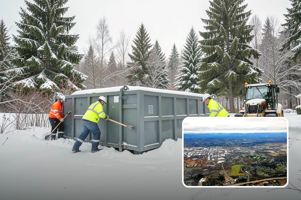 Shopping Center Snow Removal in Kent, King County, WA - Coordinated clearing across all tenant storefronts