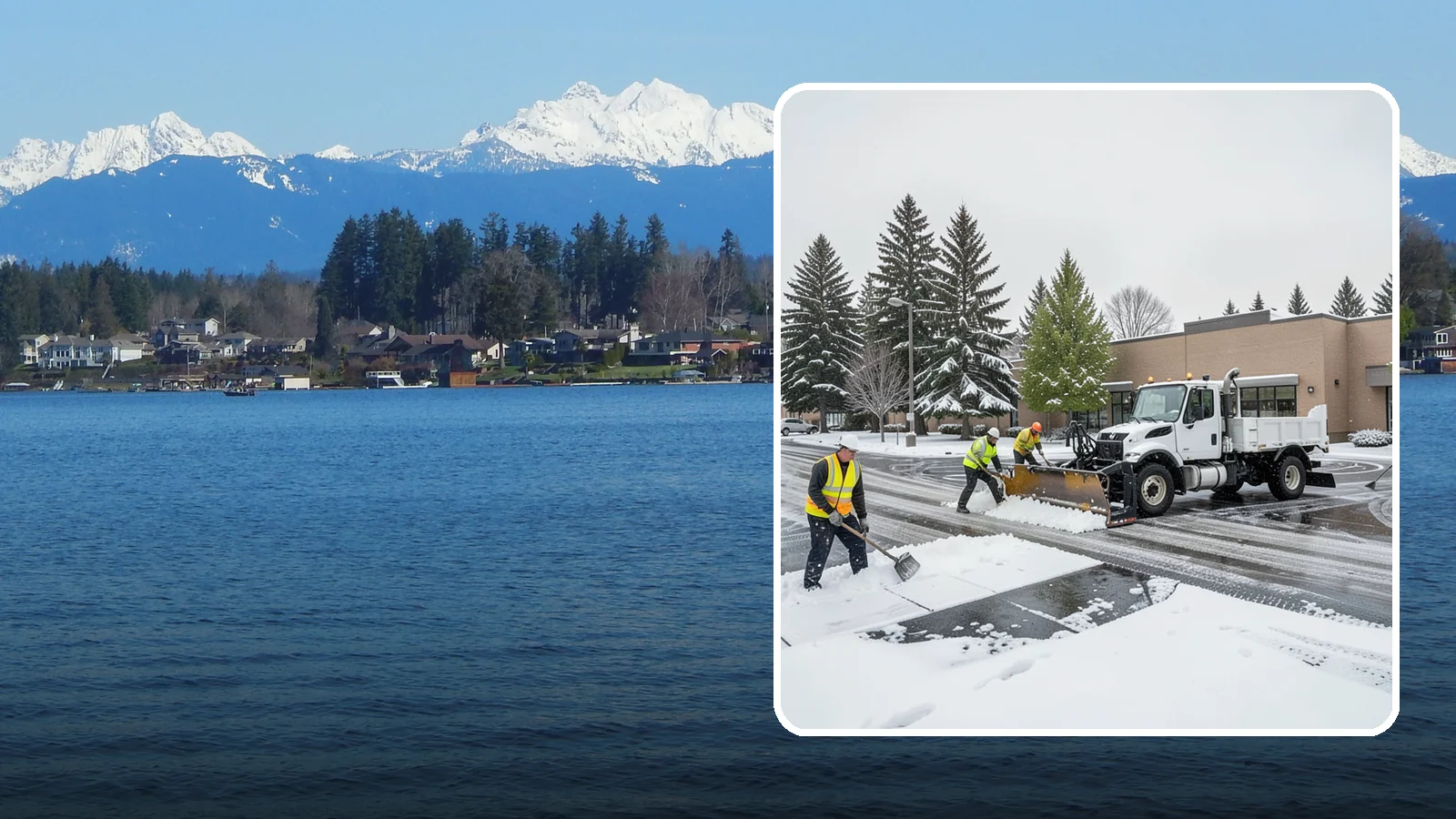 Shopping Center Snow Removal in Lake Stevens, Snohomish County, WA - Keep every storefront, drive lane, and shared walkway open across your shopping center during Western Washington winter weather.