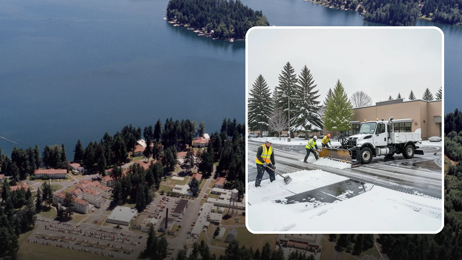 Shopping Center Snow Removal in Lakewood, Pierce County, WA - Keep every storefront, drive lane, and shared walkway open across your shopping center during Western Washington winter weather.