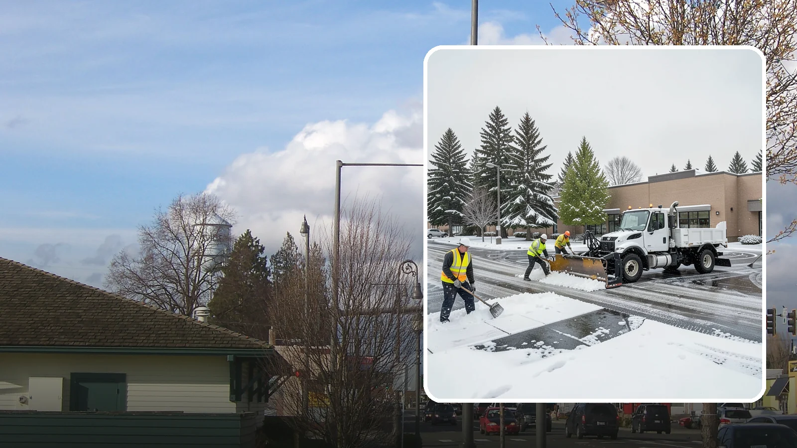 Shopping Center Snow Removal in Marysville, Snohomish County, WA - Keep every storefront, drive lane, and shared walkway open across your shopping center during Western Washington winter weather.