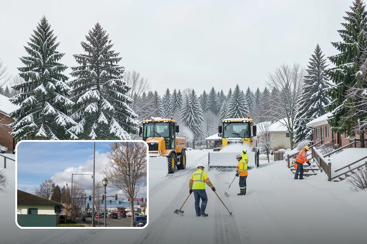 Shopping Center Snow Removal in Marysville, Snohomish County, WA - Coordinated clearing across all tenant storefronts