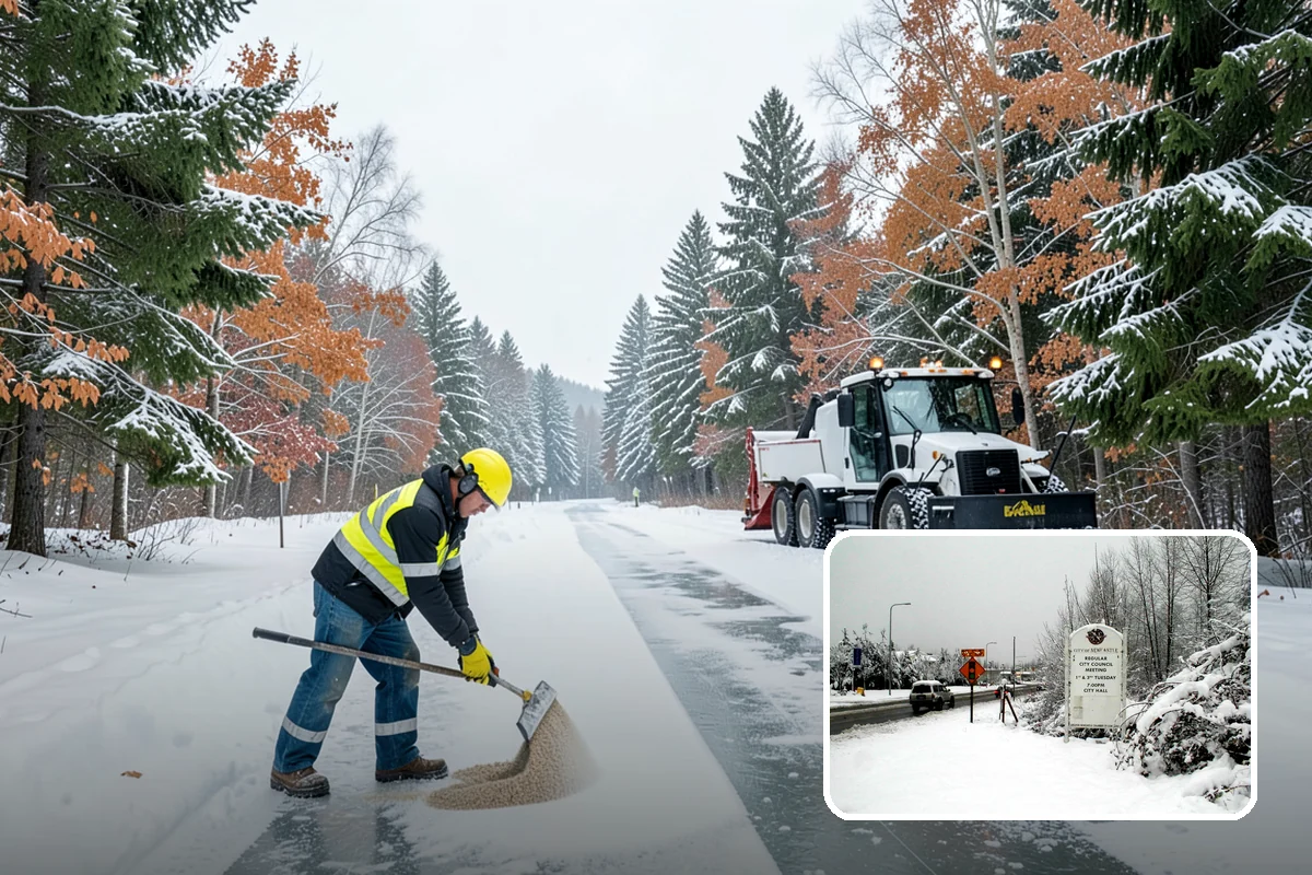 Shopping Center Snow Removal in Newcastle, King County, WA - Coordinated clearing across all tenant storefronts