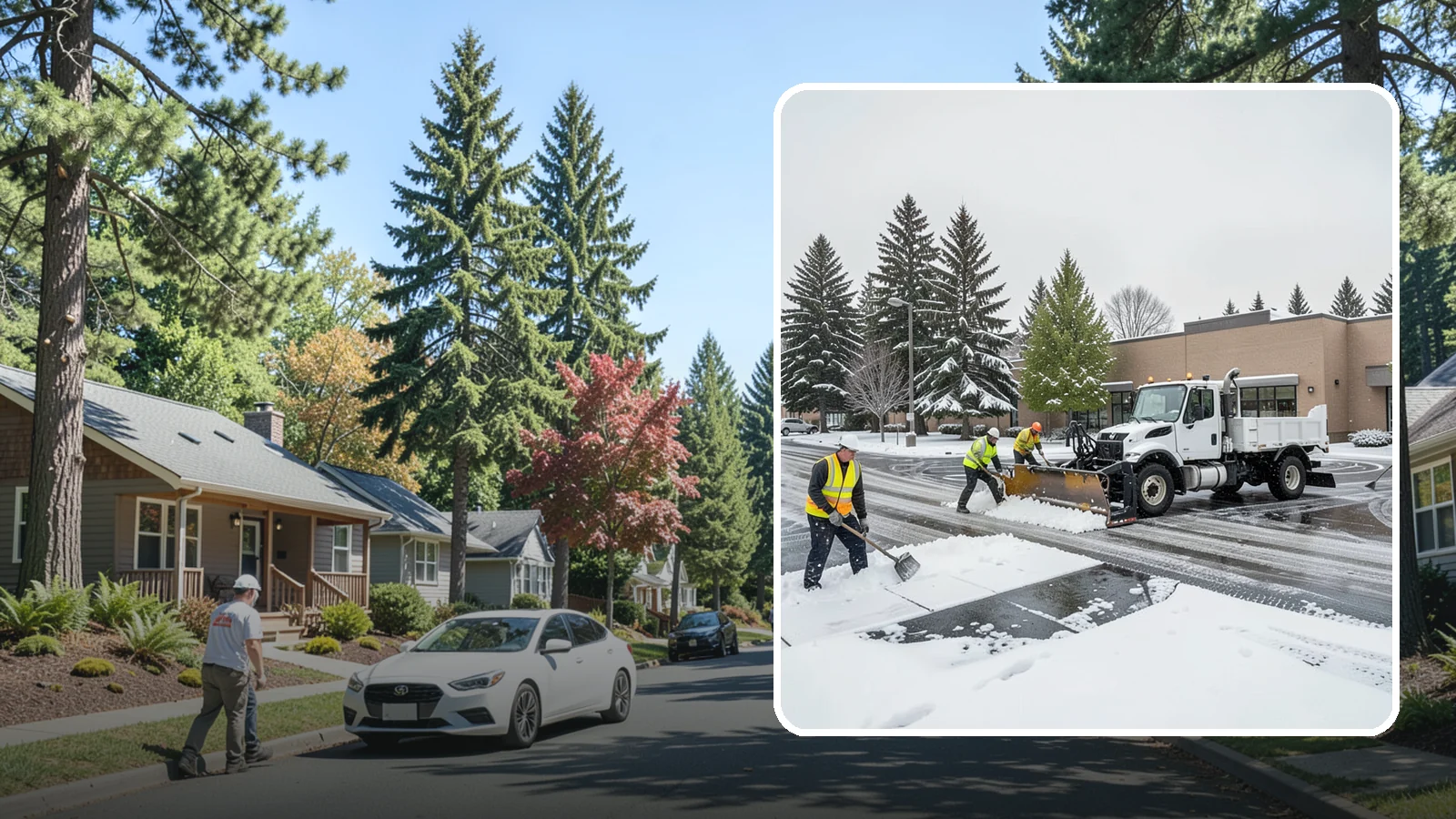 Shopping Center Snow Removal in Orting, Pierce County, WA - Keep every storefront, drive lane, and shared walkway open across your shopping center during Western Washington winter weather.