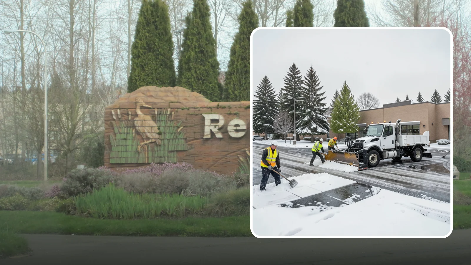 Shopping Center Snow Removal in Renton, King County, WA - Keep every storefront, drive lane, and shared walkway open across your shopping center during Western Washington winter weather.