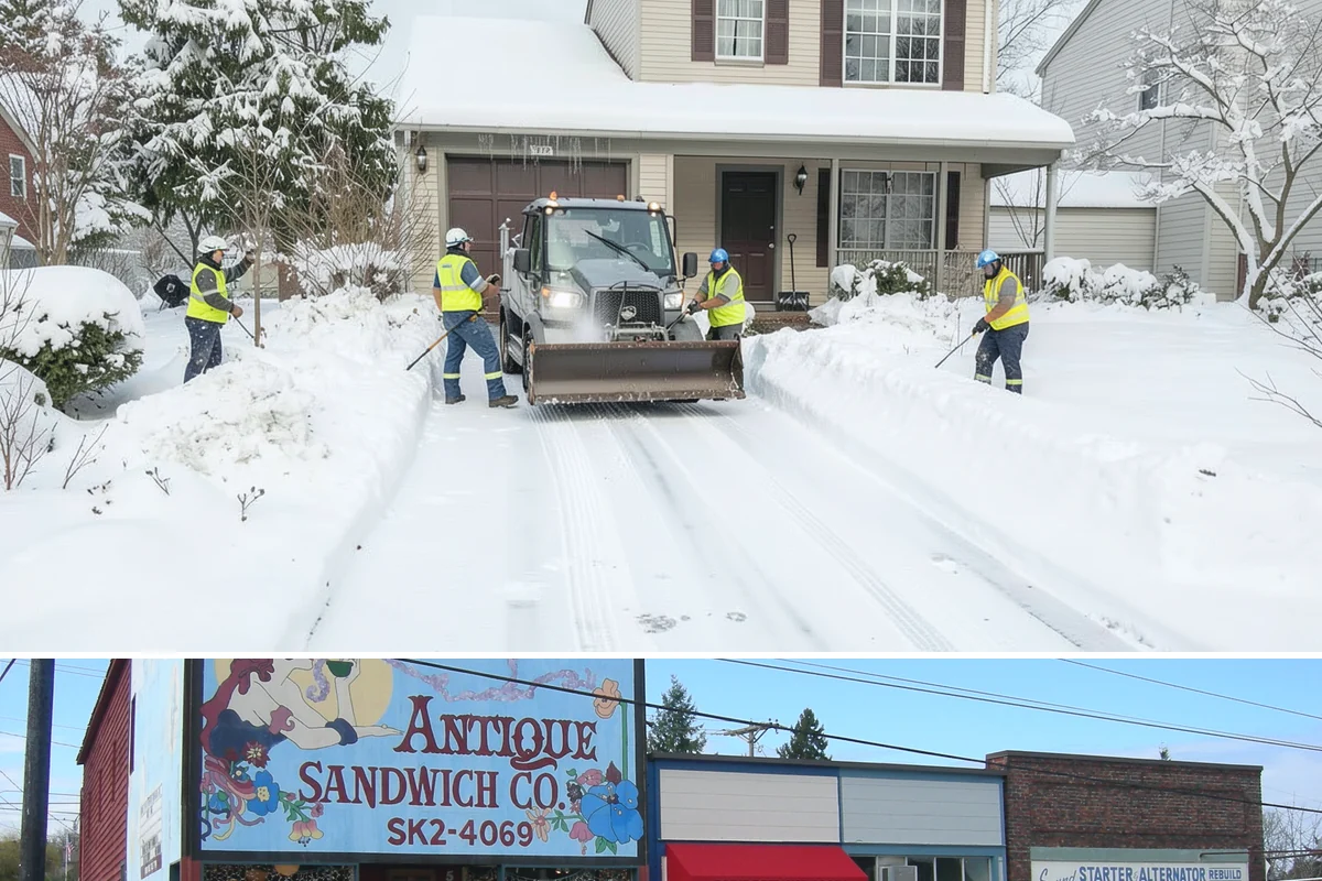Shopping Center Snow Removal in Ruston, Pierce County, WA - Shopping centers see the highest demand during the December holiday season when winter weather and peak shopper volume overlap.