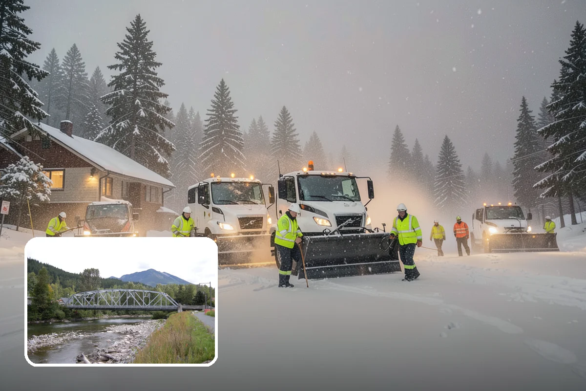 Shopping Center Snow Removal in Skykomish, King County, WA - Coordinated clearing across all tenant storefronts
