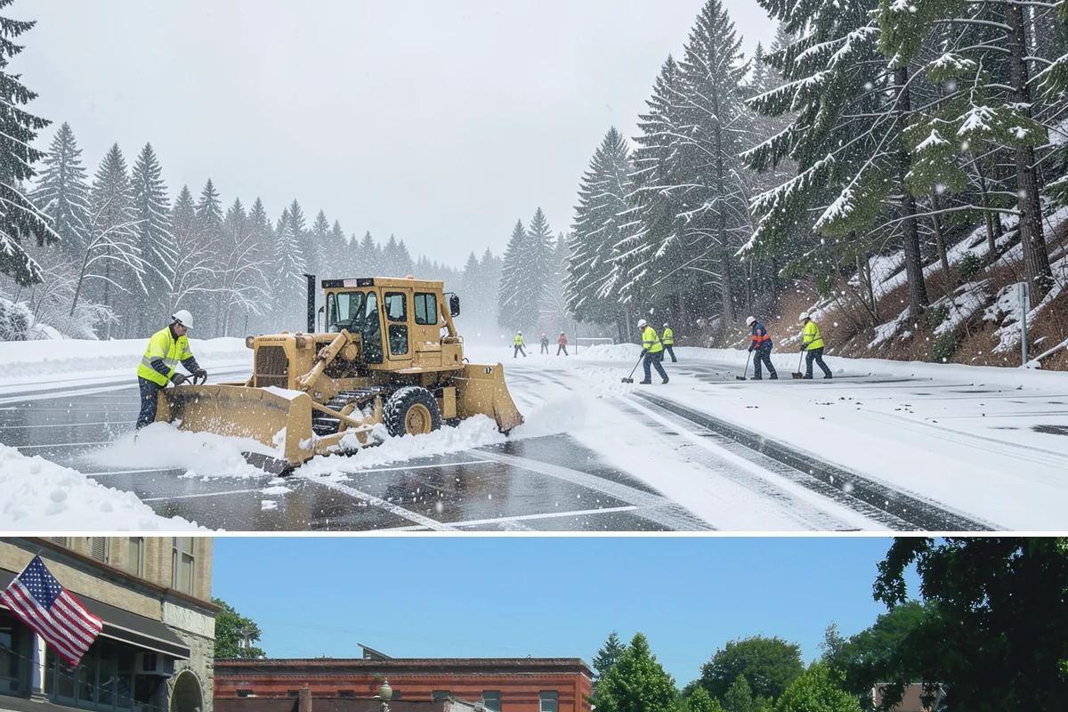 Shopping Center Snow Removal in Snohomish, Snohomish County, WA - Shopping centers see the highest demand during the December holiday season when winter weather and peak shopper volume overlap.