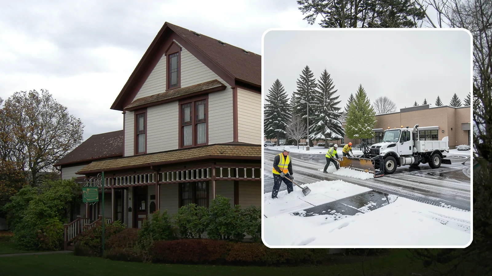 Shopping Center Snow Removal in Sumner, Pierce County, WA - Keep every storefront, drive lane, and shared walkway open across your shopping center during Western Washington winter weather.