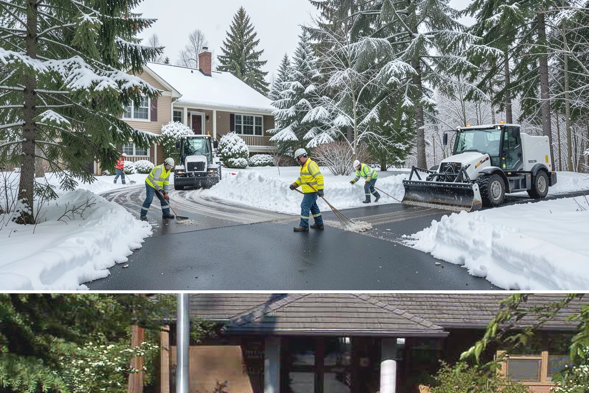 Shopping Center Snow Removal in Yarrow Point, King County, WA - Shopping centers see the highest demand during the December holiday season when winter weather and peak shopper volume overlap.