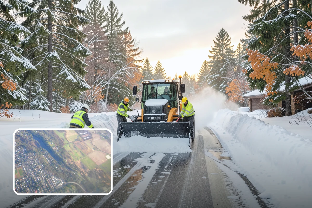 Sidewalk Deicing in Algona, King County, WA - Stops glare ice from freezing rain