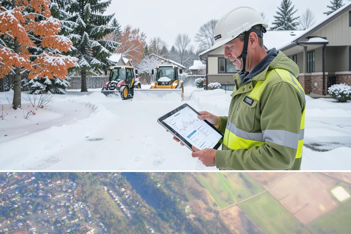 Sidewalk Deicing in Algona, King County, WA - Sidewalk deicing is busiest during freezing-rain events from December through February.