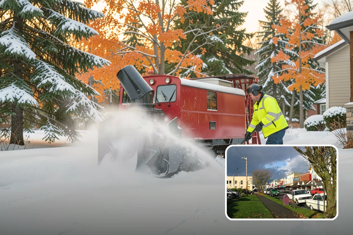 Sidewalk Deicing in Arlington, Snohomish County, WA - Stops glare ice from freezing rain