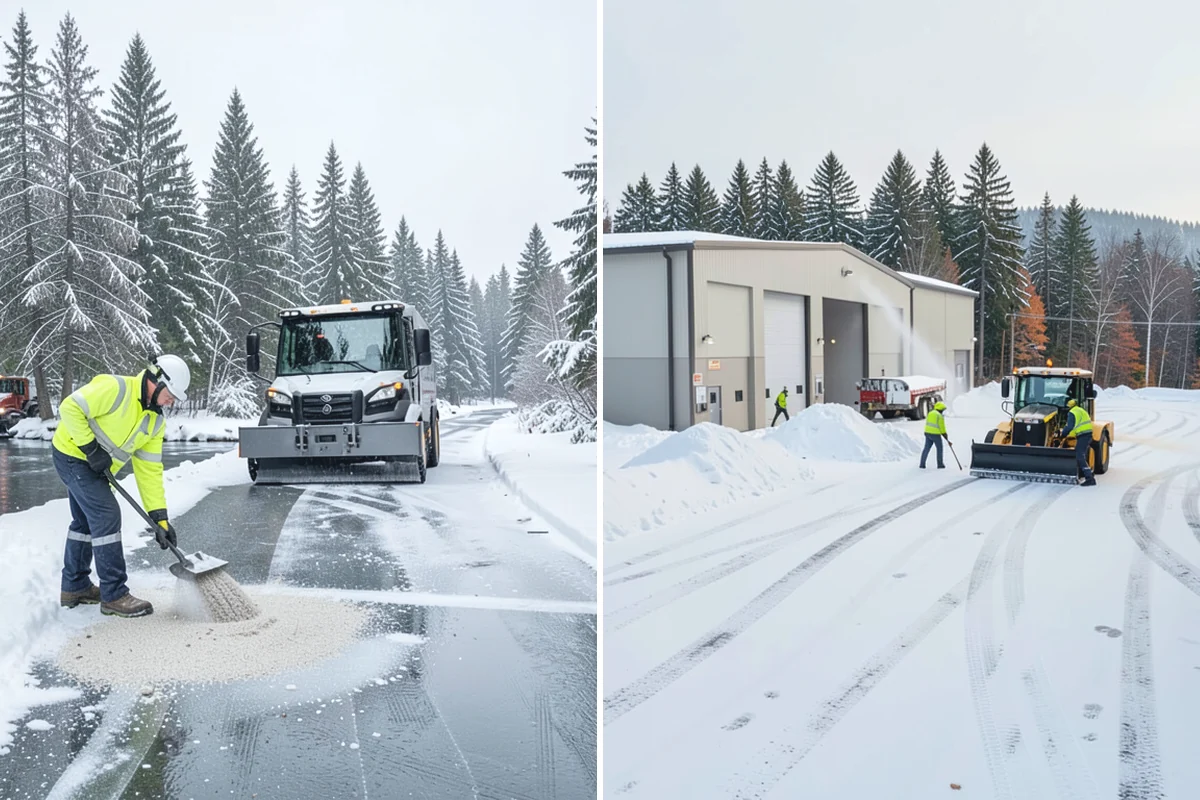 Sidewalk Deicing in Auburn, King County, WA - We pre-treat walks ahead of forecast freezing rain
