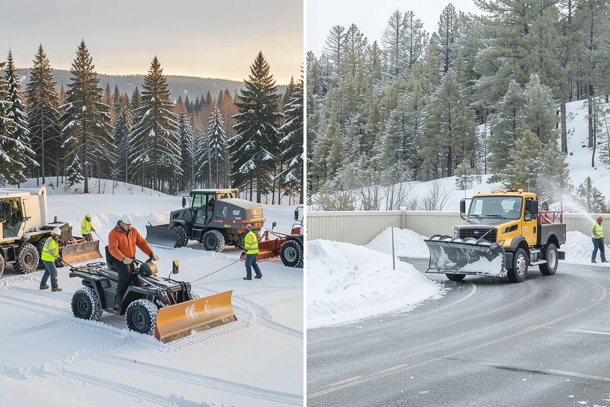 Sidewalk Deicing in Bonney Lake, Pierce County, WA - We pre-treat walks ahead of forecast freezing rain