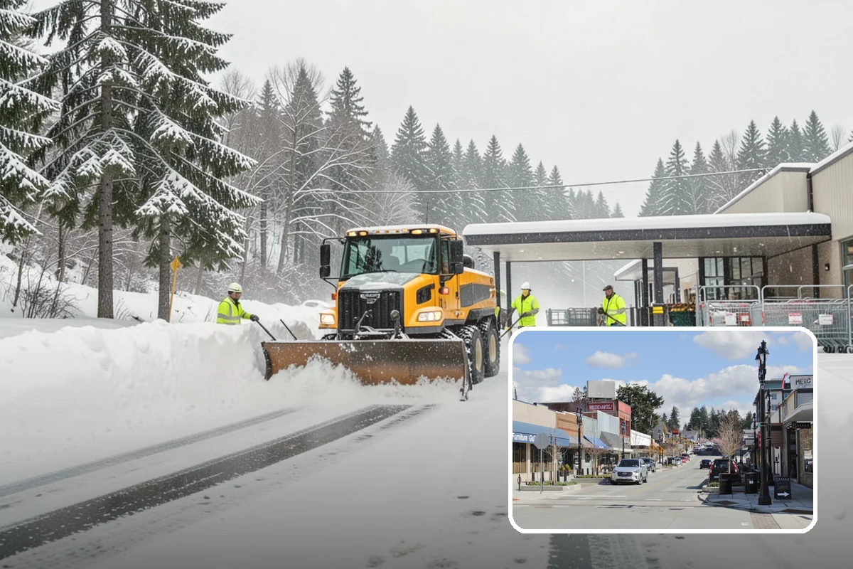Sidewalk Deicing in Bothell, King County, WA - Stops glare ice from freezing rain