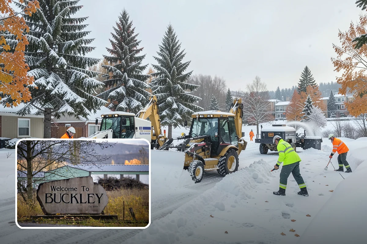 Sidewalk Deicing in Buckley, Pierce County, WA - Stops glare ice from freezing rain