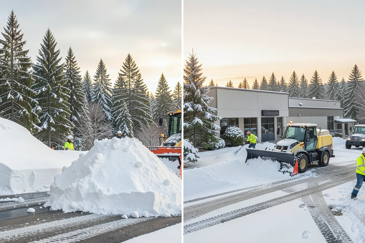 Sidewalk Deicing in Buckley, Pierce County, WA - We pre-treat walks ahead of forecast freezing rain