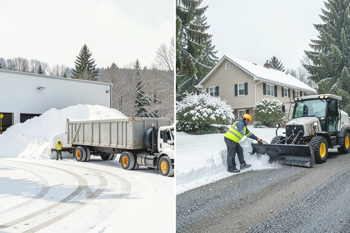 Sidewalk Deicing in Burlington, Skagit County, WA - We pre-treat walks ahead of forecast freezing rain