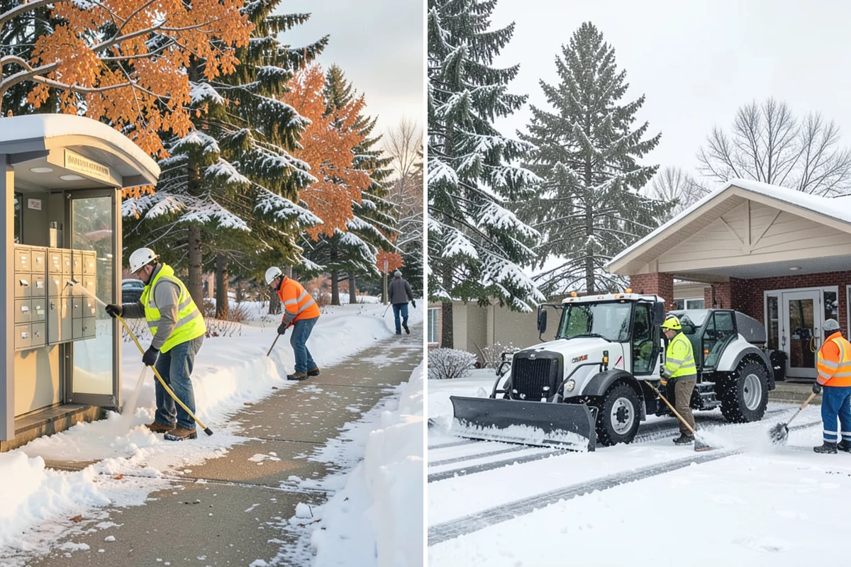 Sidewalk Deicing in Coupeville, Island County, WA - We pre-treat walks ahead of forecast freezing rain