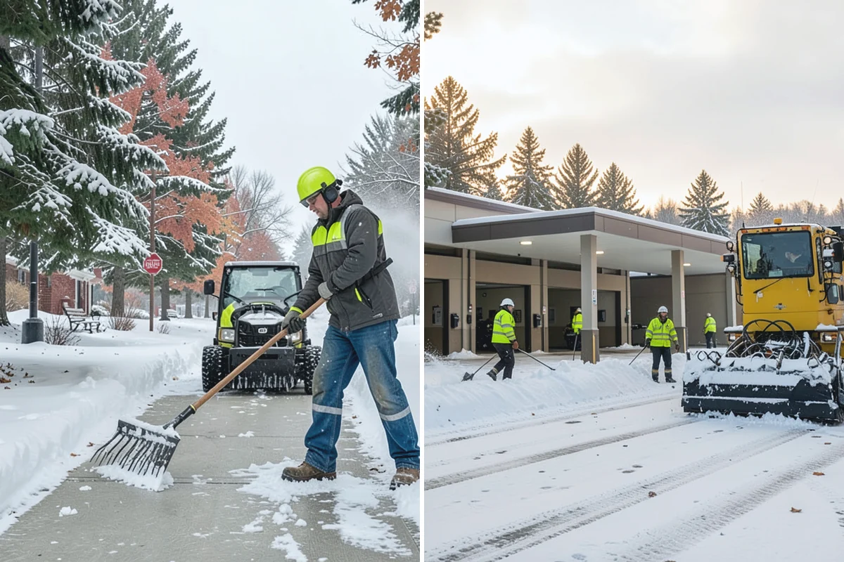 Sidewalk Deicing in Darrington, Snohomish County, WA - We pre-treat walks ahead of forecast freezing rain