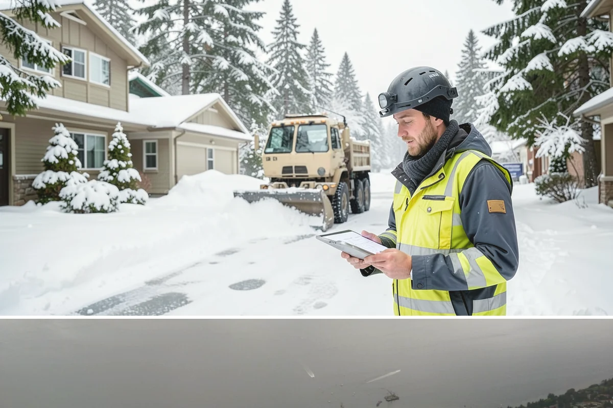 Sidewalk Deicing in Des Moines, King County, WA - Sidewalk deicing is busiest during freezing-rain events from December through February.