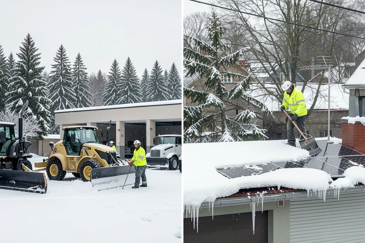 Sidewalk Deicing in DuPont, Pierce County, WA - We pre-treat walks ahead of forecast freezing rain