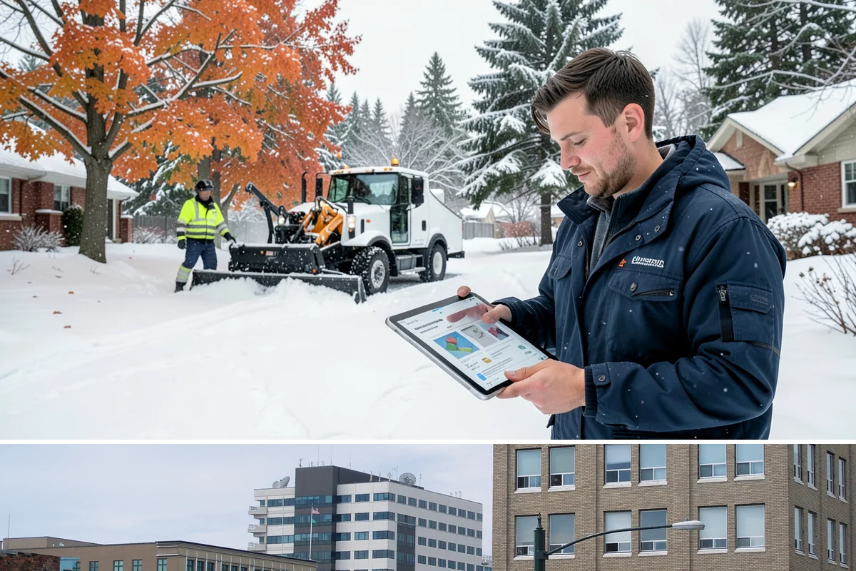 Sidewalk Deicing in Everett, Snohomish County, WA - Sidewalk deicing is busiest during freezing-rain events from December through February.