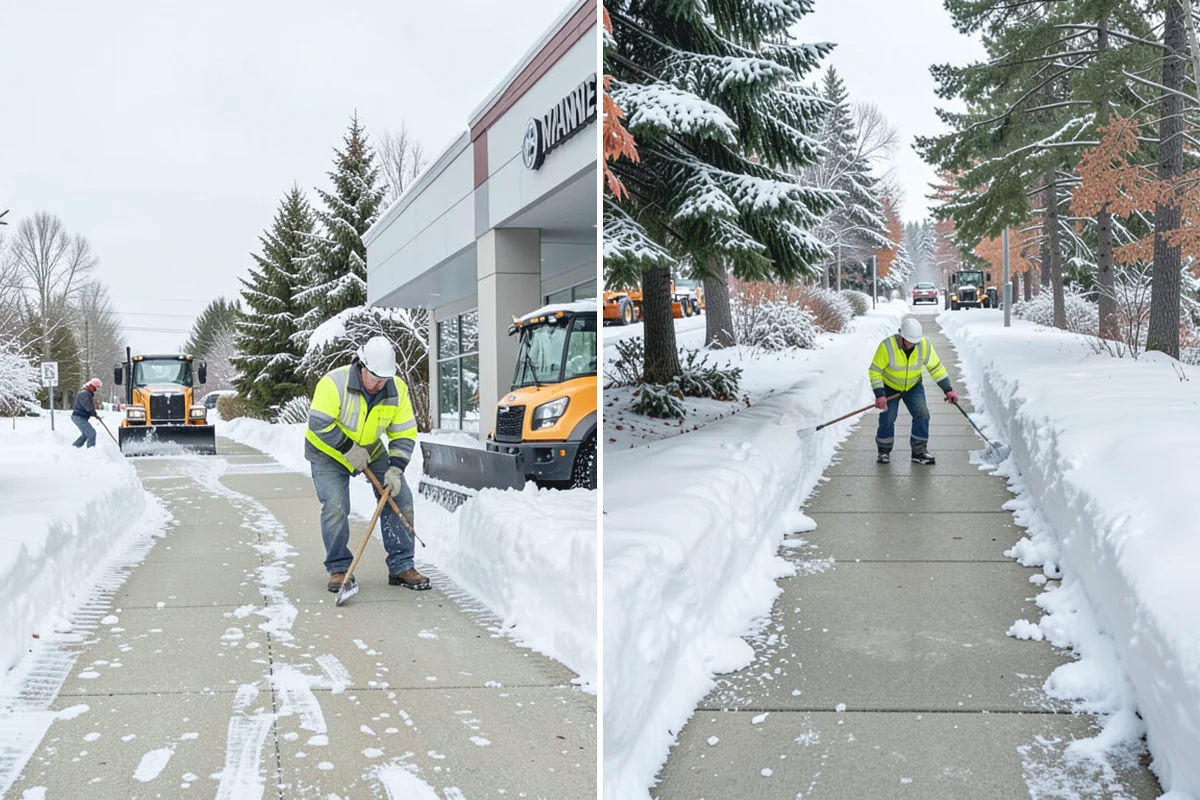 Sidewalk Deicing in Gold Bar, Snohomish County, WA - We pre-treat walks ahead of forecast freezing rain