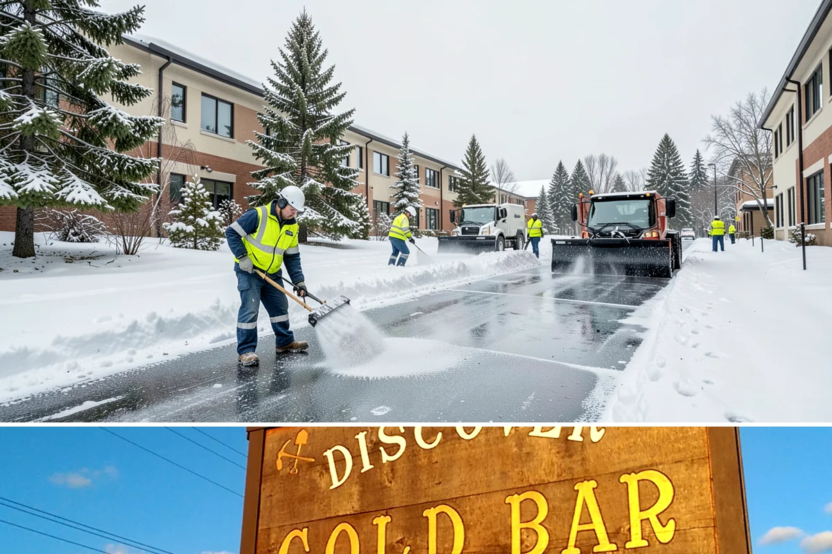 Sidewalk Deicing in Gold Bar, Snohomish County, WA - Sidewalk deicing is busiest during freezing-rain events from December through February.