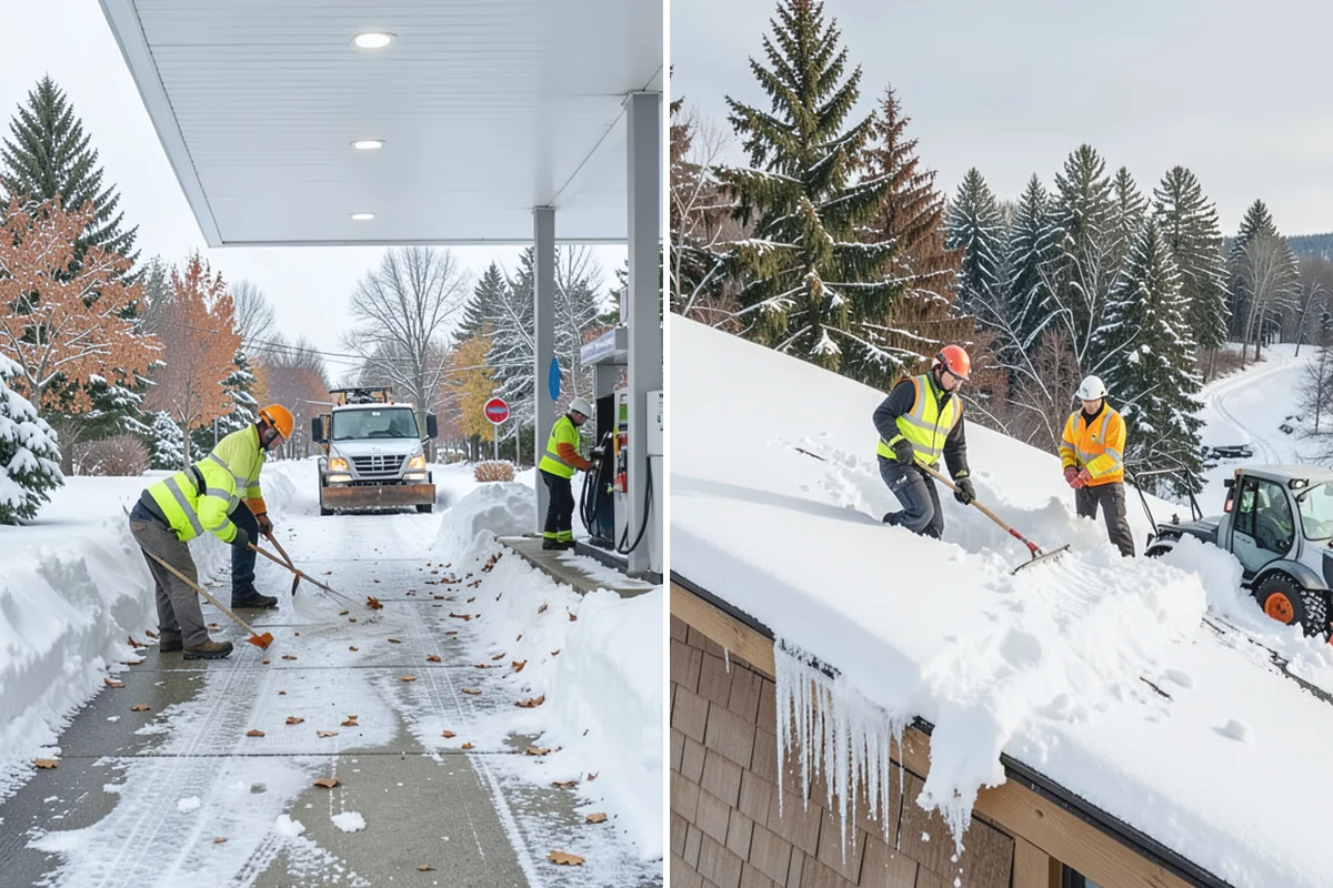 Sidewalk Deicing in Hamilton, Skagit County, WA - We pre-treat walks ahead of forecast freezing rain