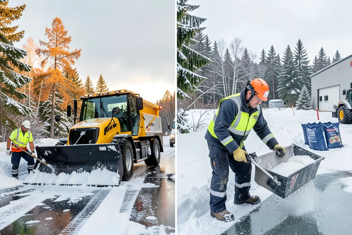 Sidewalk Deicing in Hunts Point, King County, WA - We pre-treat walks ahead of forecast freezing rain