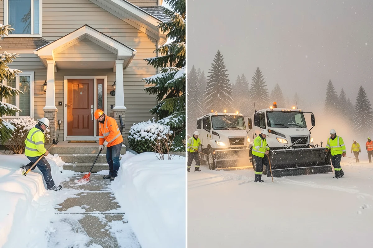 Sidewalk Deicing in La Conner, Skagit County, WA - We pre-treat walks ahead of forecast freezing rain