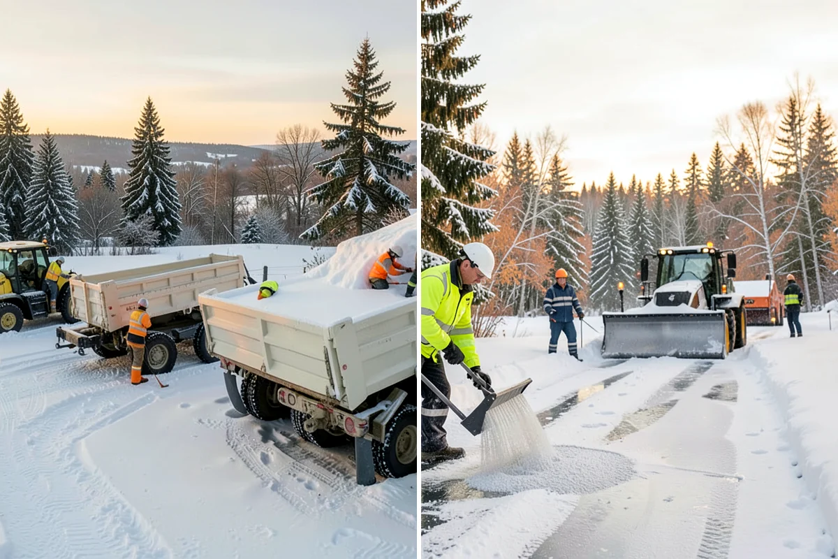 Sidewalk Deicing in Lakewood, Pierce County, WA - We pre-treat walks ahead of forecast freezing rain