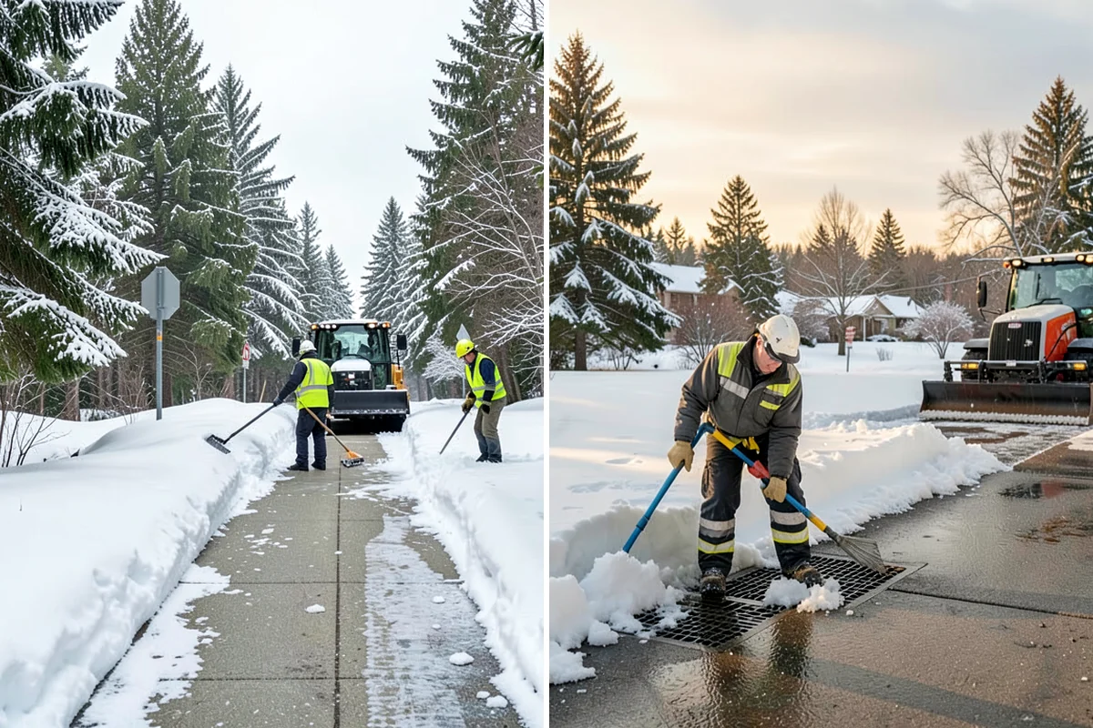 Sidewalk Deicing in Maple Valley, King County, WA - We pre-treat walks ahead of forecast freezing rain
