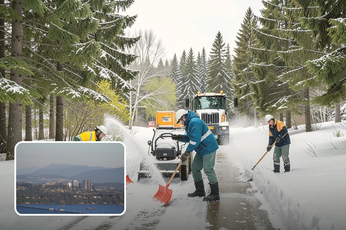 Sidewalk Deicing in Medina, King County, WA - Stops glare ice from freezing rain