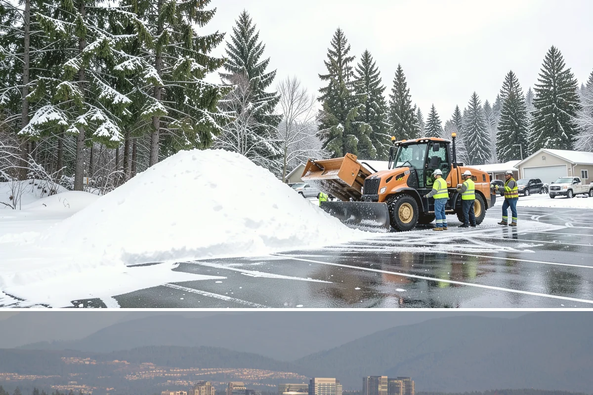 Sidewalk Deicing in Medina, King County, WA - Sidewalk deicing is busiest during freezing-rain events from December through February.