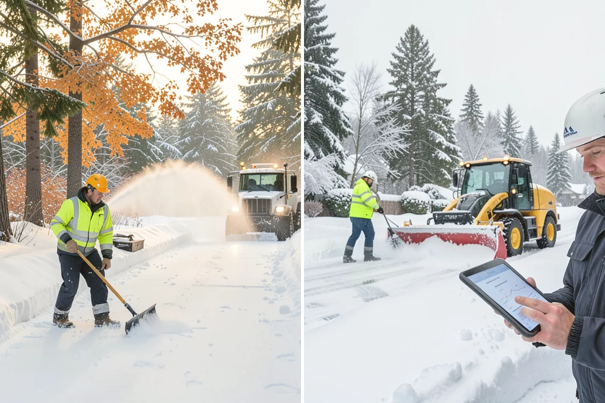Sidewalk Deicing in Mill Creek, Snohomish County, WA - We pre-treat walks ahead of forecast freezing rain