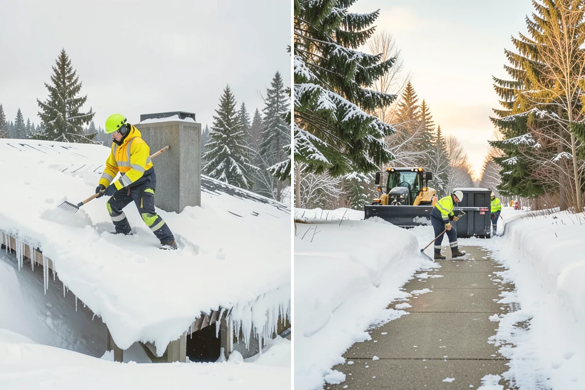 Sidewalk Deicing in Mount Vernon, Skagit County, WA - We pre-treat walks ahead of forecast freezing rain