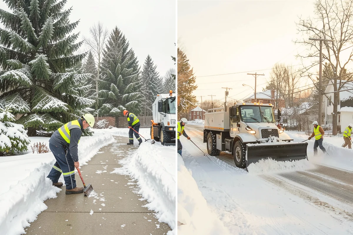 Sidewalk Deicing in Newcastle, King County, WA - We pre-treat walks ahead of forecast freezing rain